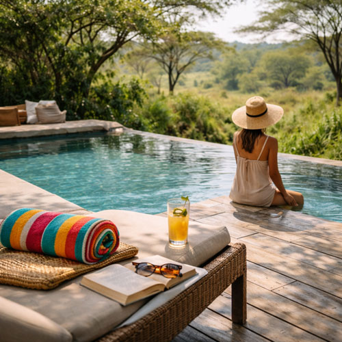Infinity Pool at sunset